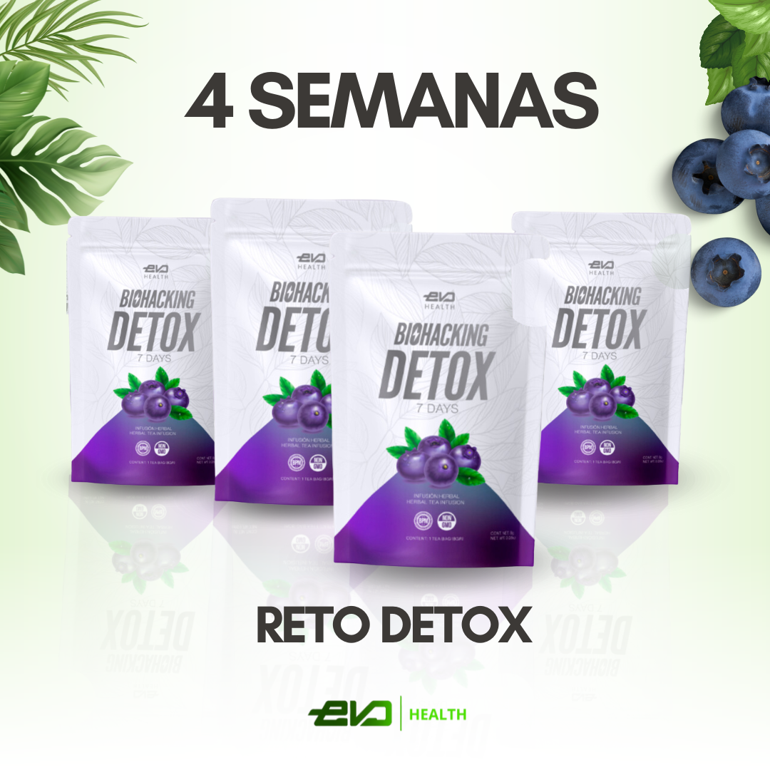 RETO DETOX 4 SEMANAS (4 SOBRES)